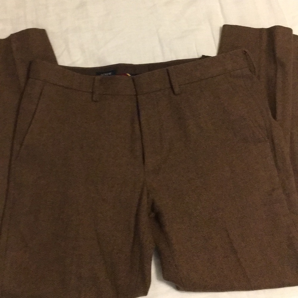 Wool Herringbone JCrew Dress Pant